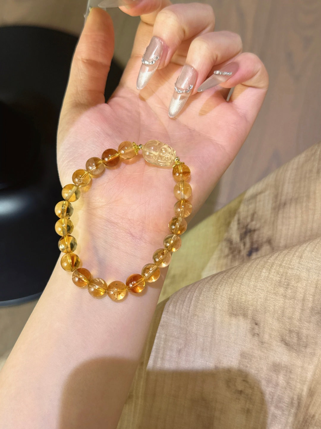 Radiant Fortune Citrine Bracelet – Empower Your Wealth & Focus